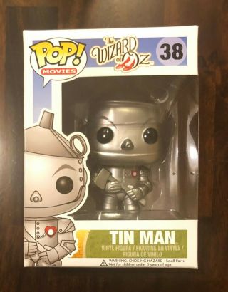 Funko Tin Man Pop Vinyl Movies 38 The Wizard Of Oz Vaulted,  Stack