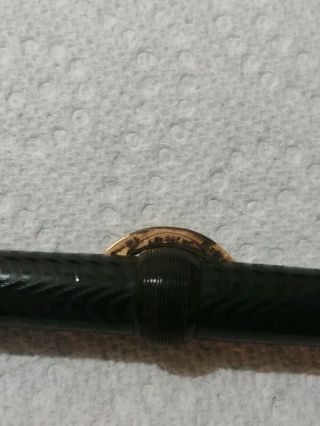 antique 1918 conklin crescent filler 50 hard rubber fountain pen 5