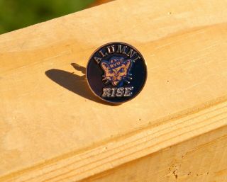 BYU Ulimni Rise Brigham Young University Silver Tone Metal & Enamel Pin Pinback 2