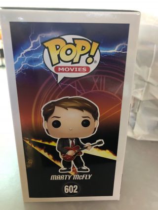 Funko Pop Marty Mcfly 602 Back to the Future Canada Expo Exclusive 2