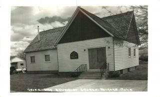 Seven Day Adventist Church,  Rppc,  Holyoke,  Colorado,  Vintage Postcard