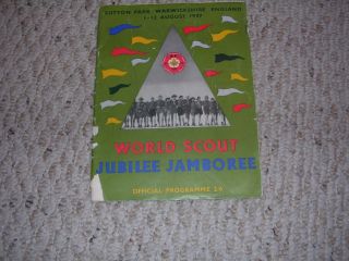 1957 World Scout Jubilee Jamboree Official Program,  Sutton Park England