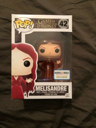Funko Pop Hbo Game Of Thrones Melisandre Translucent Barnes & Noble Exclusive