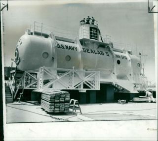 Submarine: Sealab - Vintage Photo