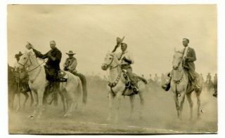 Ca 1920 Real Photo Postcard Rppc - 101 Ranch,  Miller Brothers On Horseback