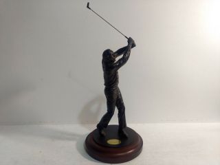 The Danbury Arnold Palmer Golf Cold Cast Sculpture Statue Figurine Hd183