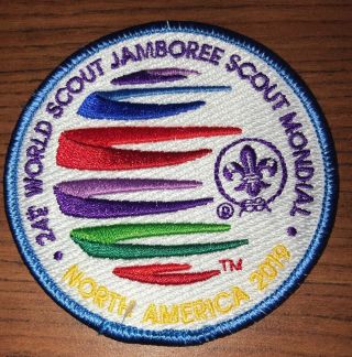 2019 World Scout Jamboree Wsj Cmt Contingent Management Team Adult Patch 1 Per