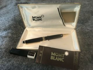 1948 Mont Blanc MeisterstÜck Mechanical Pencil W/ Case,  Erasers & Led