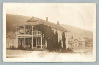 Mt Ryan & Co General Store Randolph York Rppc Antique Photo—erie County 10s
