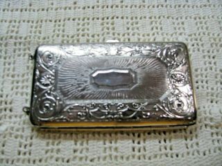 Panama Pacific International Expo San Fran 1915 - Ladies Silver Carry All purse 2