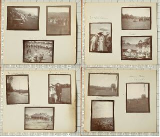 1900 - 1910 PHOTO ALBUM NYASALAND LIVINGSTONE BRUCE PLANTATION COTTON WORKERS 6