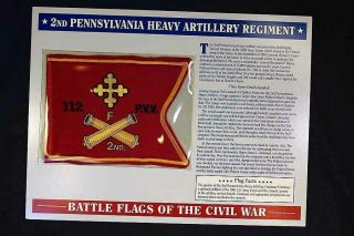 Battle Flags Of The Civil War 2nd Pennsylvania Heavy Artillery Regiment