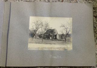 Old Photo Album Wrentham Massachusetts Bank Church South Street Rare L@@K NR 7