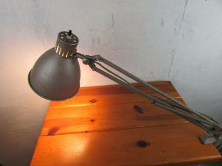 Light Z LYTE Vintage Industrial Articulating Drafting Table Workbench Lamp Look 7