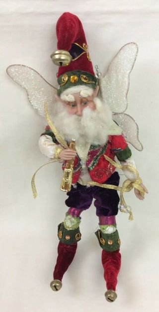 Mark Roberts Musical Trumpet Christmas Elf Fairy