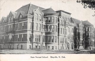 C16/ Mayville North Dakota Nd Postcard 1909 State Normal School