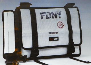 York City Fdny Bravest Limited Edition Fire Hose Messenger Laptop Bag
