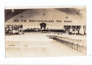 Old Photo Portland Oregon Apostolic Faith Camp C.  1930s Postcard Size