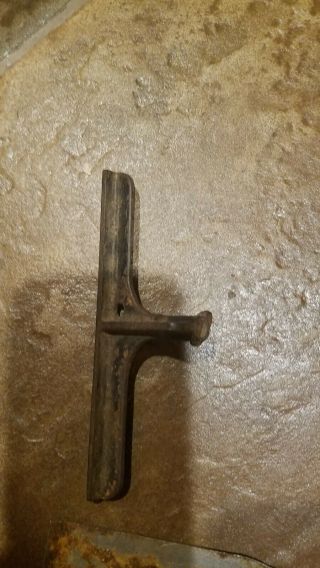 Old Stanley No 278 wood plane fence in good shape,  cutter part,  old hand punch 6