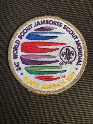 Hard To Find World Jamboree 2019 Wsj Jpt Staff Patch