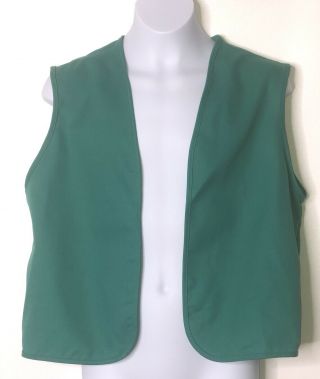 Girl Scout Junior Vest,  Size L (14 - 16) Nwt Uniform