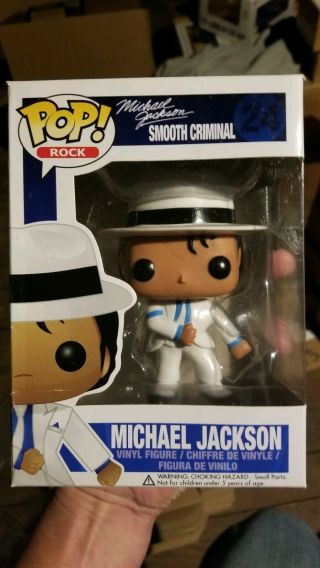 Pop Rock Music Michael Jackson Smooth Criminal 24 Vinyl Figure Funko
