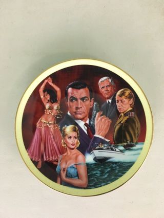 Franklin Ltd Ed.  007 James Bond From Russia With Love China Collector Plate