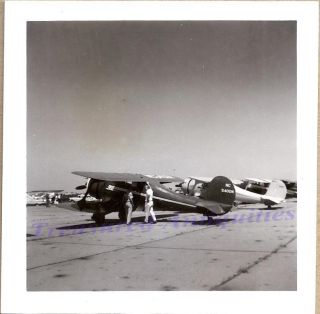 1950s Beech 17/d17s/gb - 2 Staggerwing - Traveller Nc5400n Biplane Airplane Photo