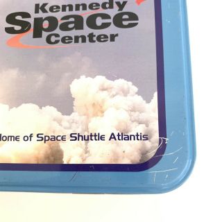 NASA Kennedy Space Center Hubble Space Telescope Tin Mini Lunchbox Vintage 4