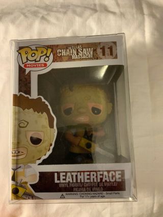 Funko Pop The Texas Chainsaw Massacre Leatherface 11 Vaulted.  Rare.