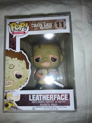 Funko Pop The Texas Chainsaw Massacre Leatherface 11 Vaulted.  Rare. 2