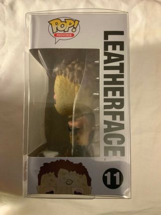 Funko Pop The Texas Chainsaw Massacre Leatherface 11 Vaulted.  Rare. 7