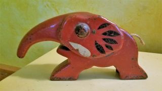 Vintage Vindex Art - Deco Cast Iron Elephant Nutcracker
