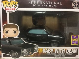 Funko Pop Supernatural Baby With Dean (sdcc Exclusive) (rare)