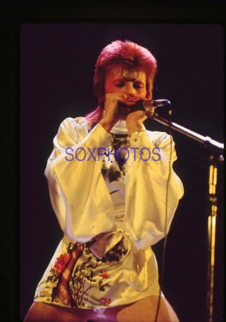 Mg100 - 155 David Bowie Vintage 35mm Color Slide