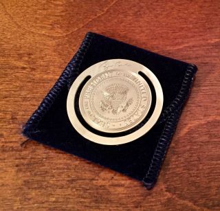 President George W.  Bush White House Bookmark - Official Presidential Seal Gift 2