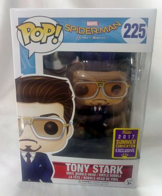 Tony Stark Spider - Man Homecoming Pop 225 2017 Summer Con Exclusive Funko