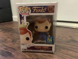 Funko Fundays 2019 Box Of Fun Freddy Funko As Chucky Le 5000 2019 Sdcc Exclusive