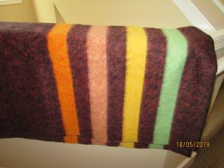 Vintage THE ORR FELT & BLANKET CO ORR Holland Tone 100 Wool Blanket 2