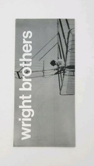 1981 Wright Brothers National Memorial Vintage Brochure - National Park Service