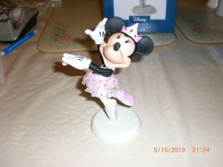 Disney Showcase Minnie Ballerina Precious Moments Figurine Nib