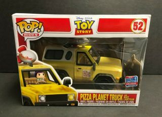 Funko Pop Rides Toy Story Pizza Planet Truck Buzz Lightyear Nycc Exclusive 52