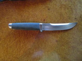Coldsteel Outdoorsman,  Early&rare,  Made In Japan,  W/leather Sheath