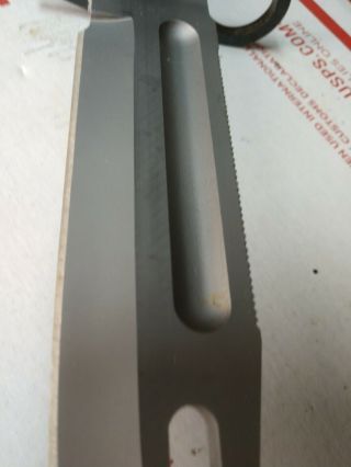 Phrobis III M9 Tactical Knife with Sheath / Made In U.  S.  A 4