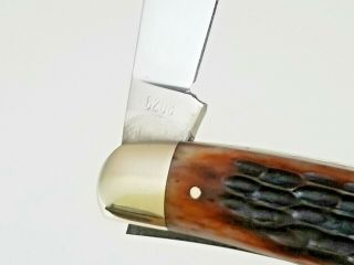 1965 - 69 Case XX USA 6208 Half Whittler Knife 3 1/4 