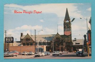Union Pacific Railroad Depot & Greyhound Bus Depot Cheyenne Wyoming