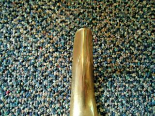 Vintage Virginia Metalcrafters Large Brass Shoe Horn 