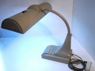 Vintage Industrial Desk Lamp Light Art Specialty Gooseneck Fluorescent Drafting