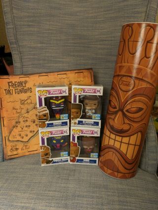 Funko Fundays 2019 Box Of Fun Plus Extra Pop And Map Sdcc 2019 Exclusive.