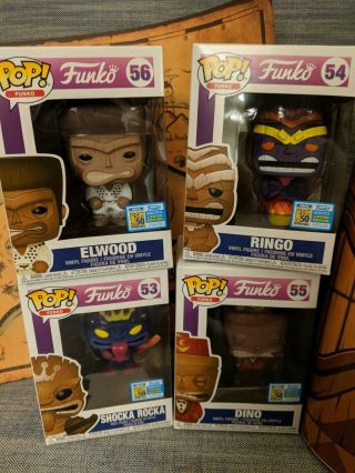 Funko Fundays 2019 Box of Fun Plus extra POP and map SDCC 2019 exclusive. 2